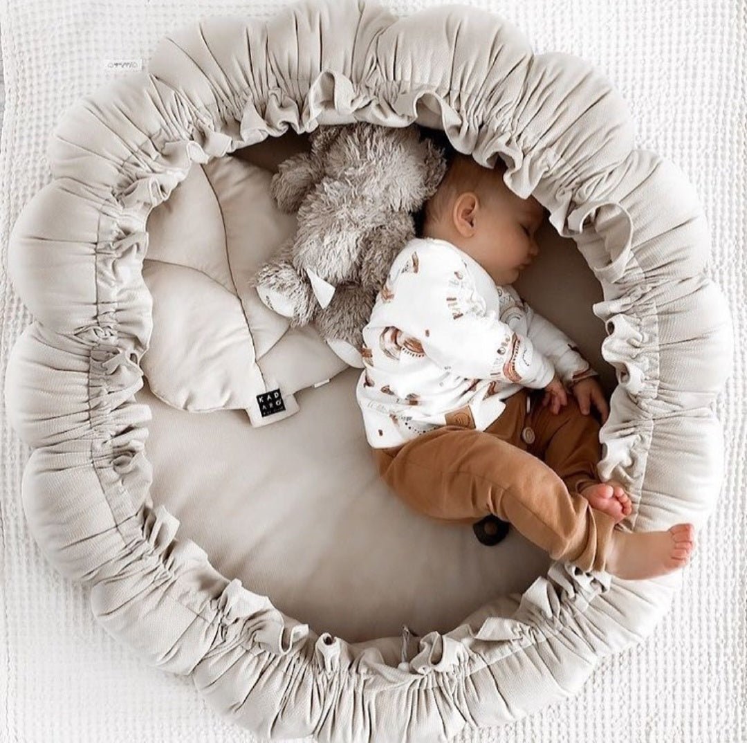 Krabbelmatte&Babynest 2in1 - Lovely Detail