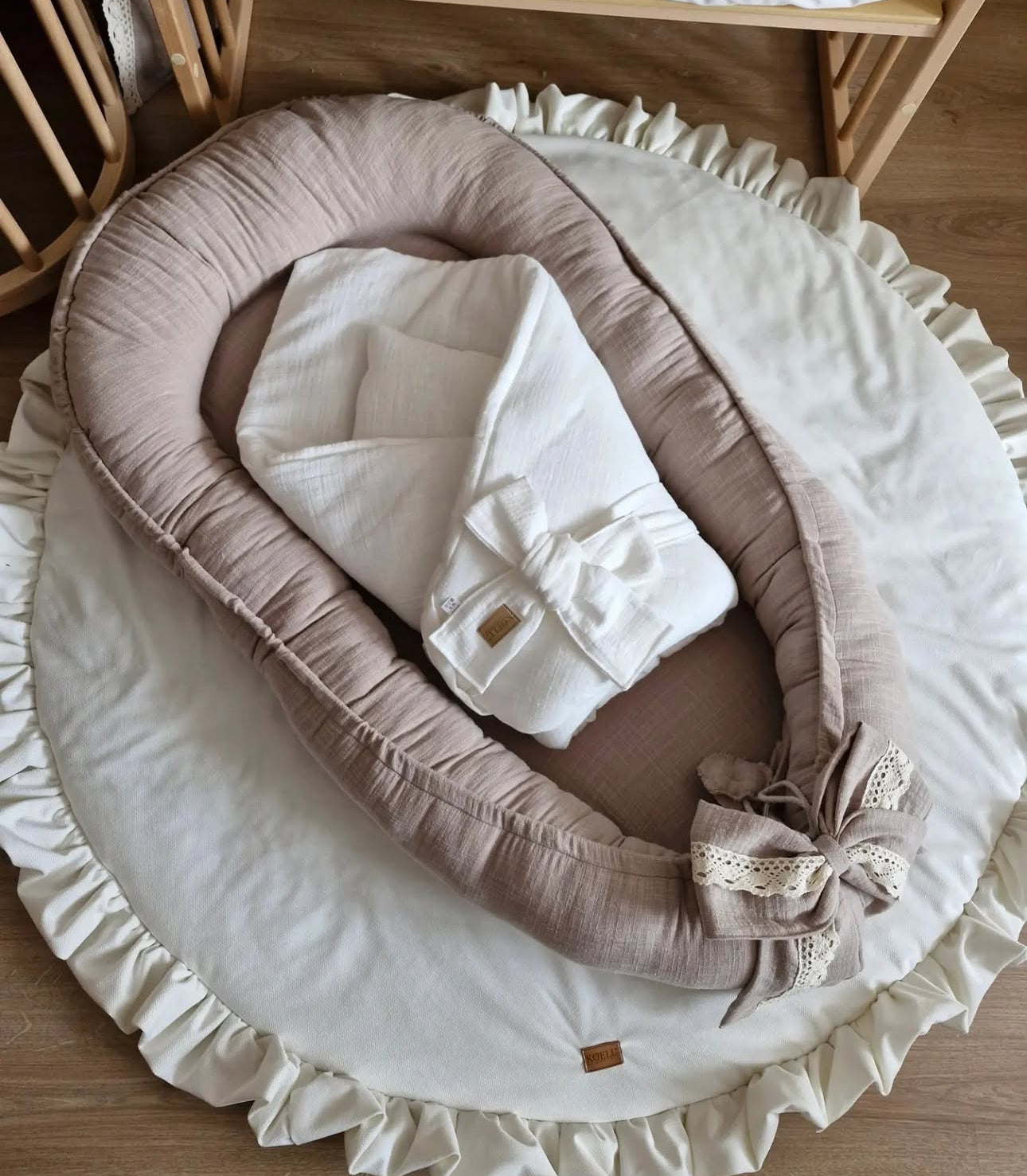 Baby Einschlagdecke Kollektion „Elegant”