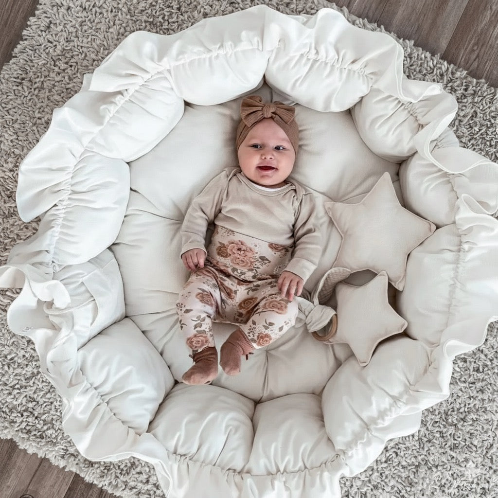 2in1 Matte Samt-Ecru