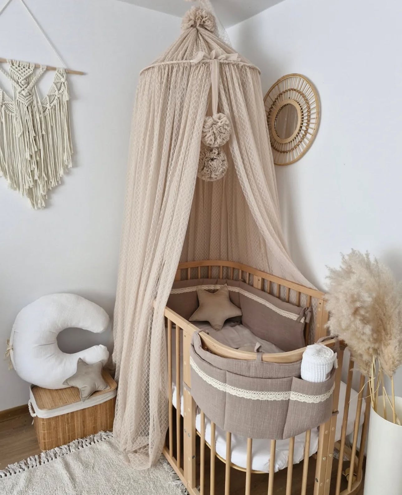 Baldachin Vintage-Beige
