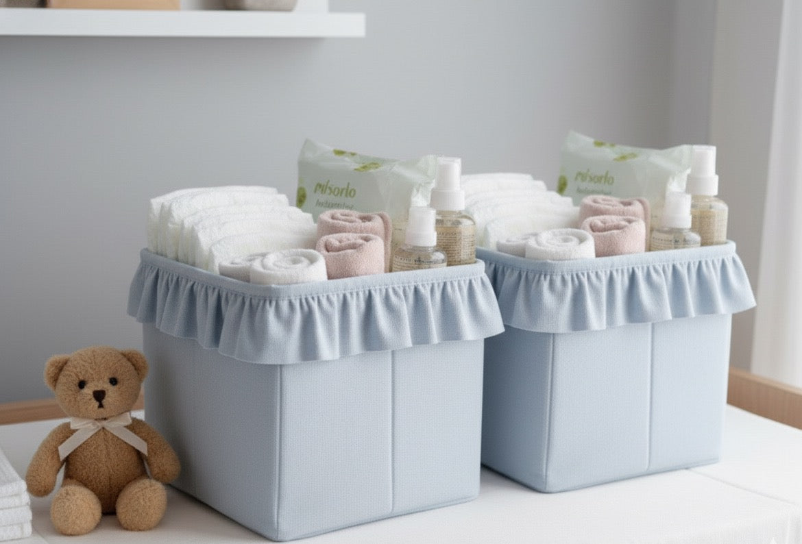 Utensilo Samt-Babyblau