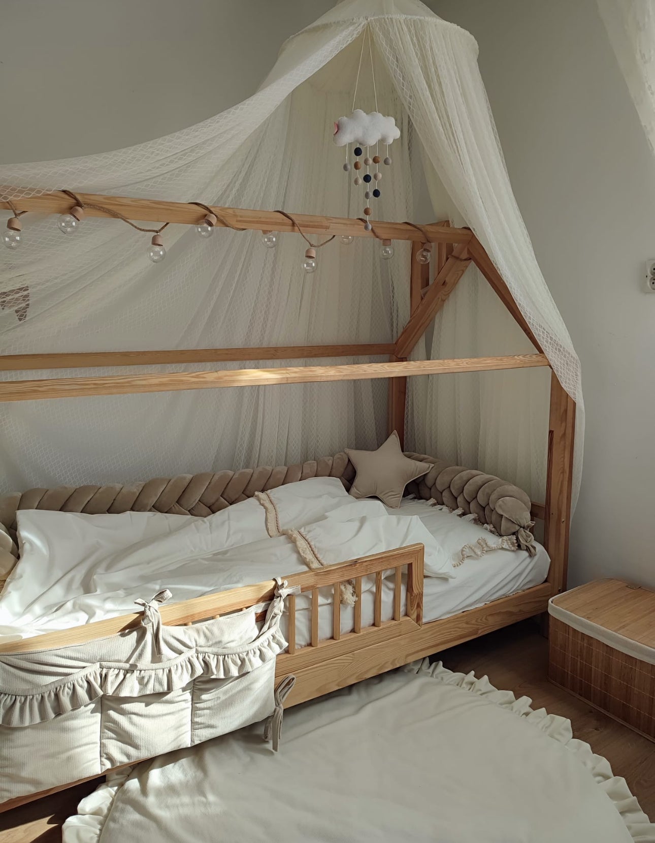 Boho Bettwäsche Ecru
