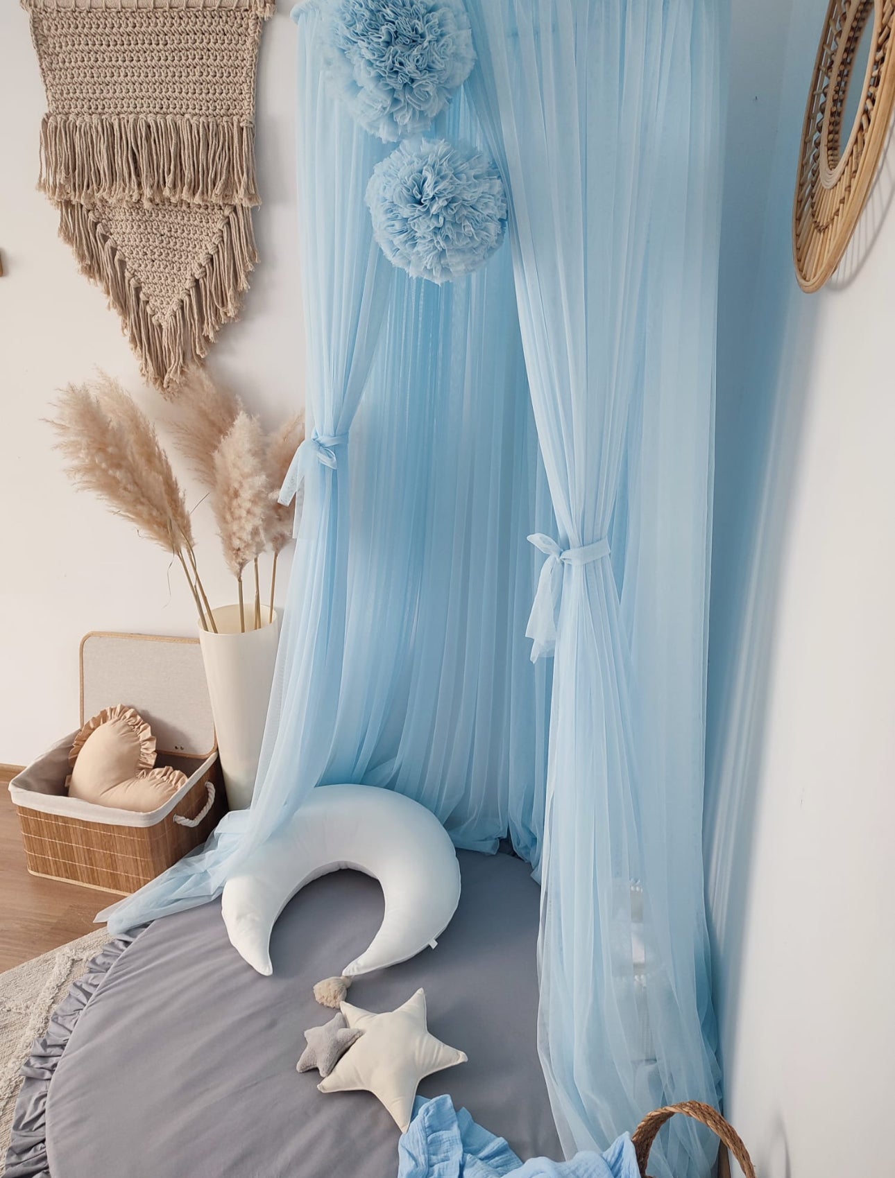 Baldachin-Blau