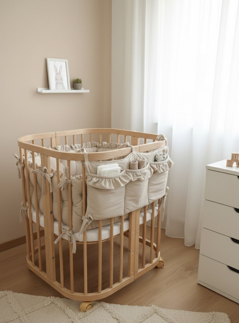 Organizer Samt-Beige