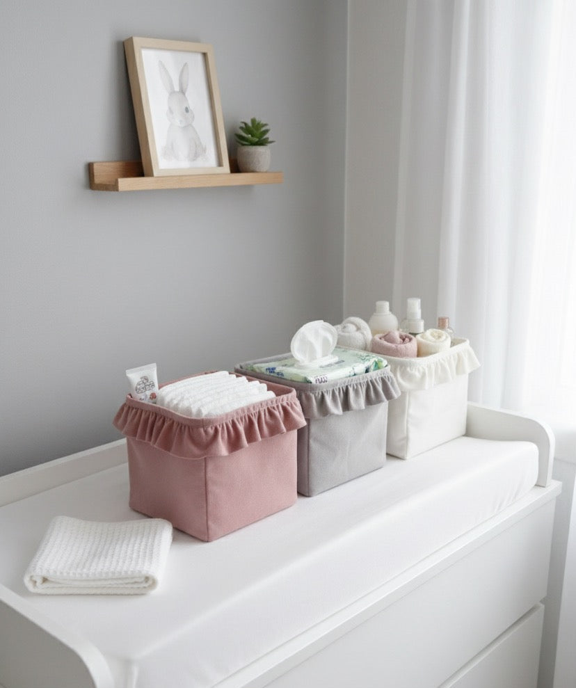 Utensilo Samt-Altrosa