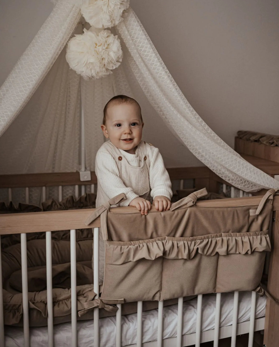 Organizer Samt-Schokobraun