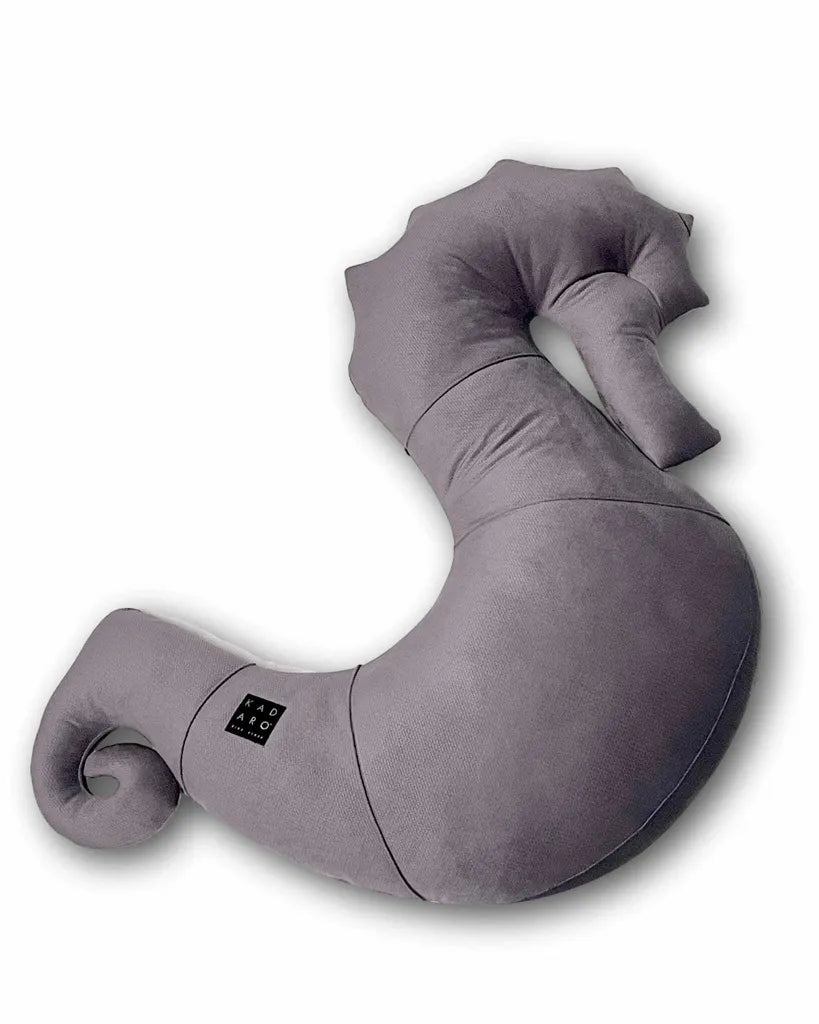 Nepto Babykissen-Samt Mokka