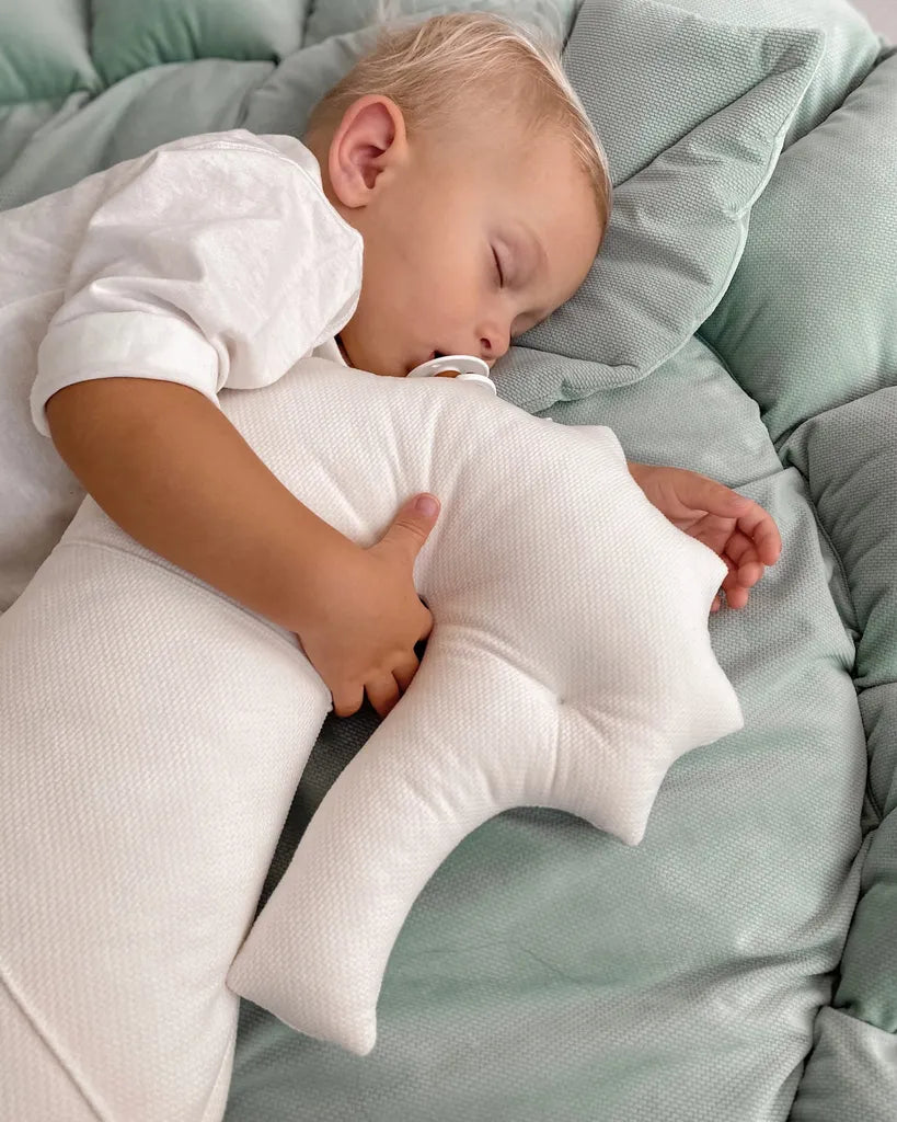 Nepto Babykissen-Samt Ecru
