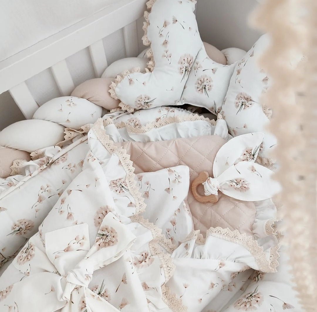 Einschlagdecke-Babyhörnchen Pusteblume - Lovely Detail