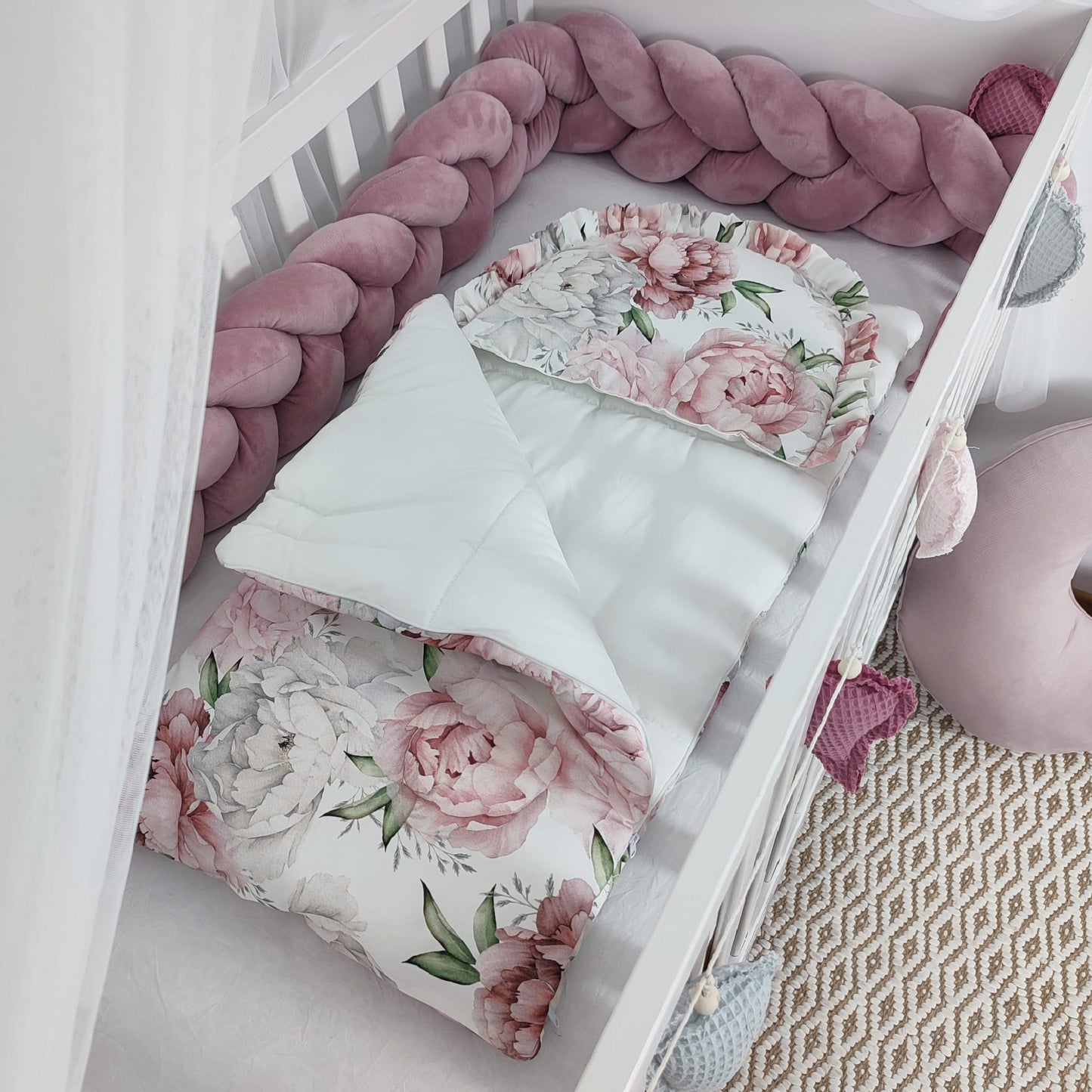 Schlafsack Rosentraum inkl. Kissen