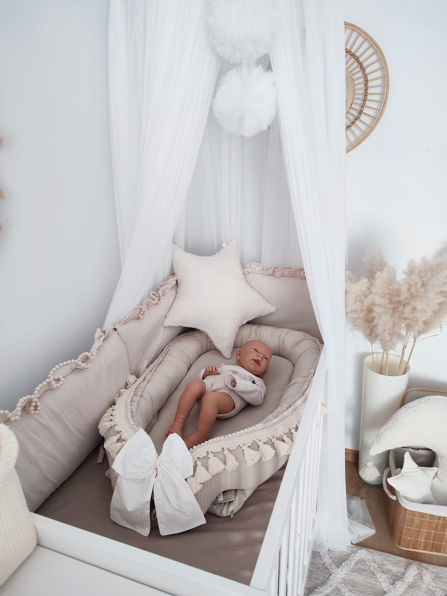Babynest Boho Nude Waffelpique