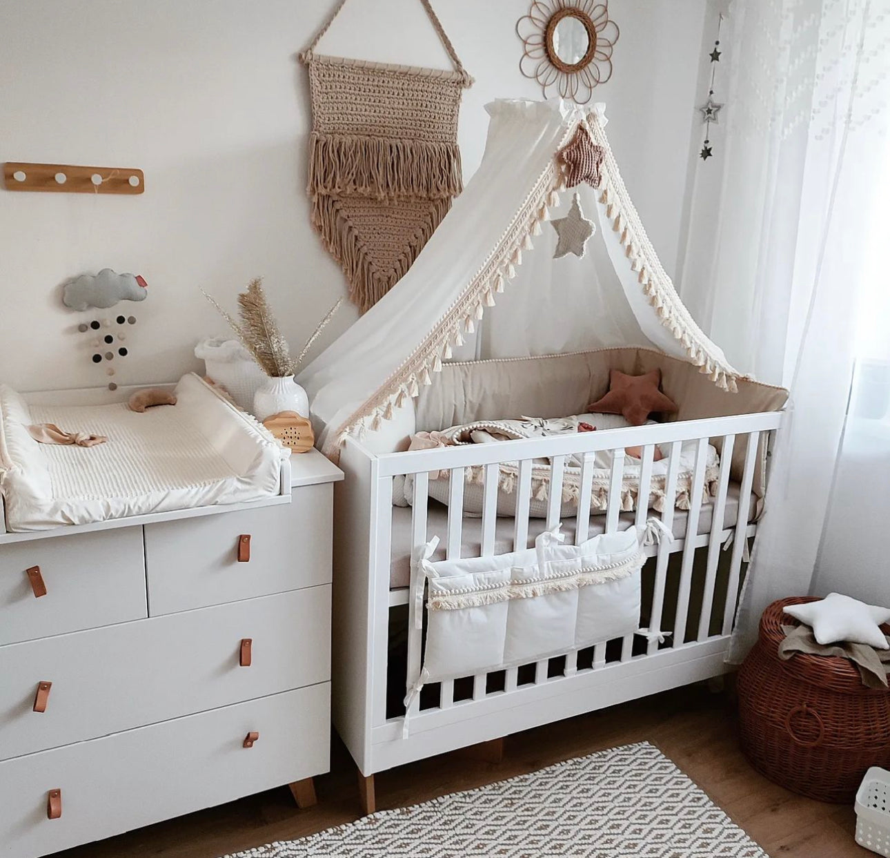 Bettorganizer Ecru Boho