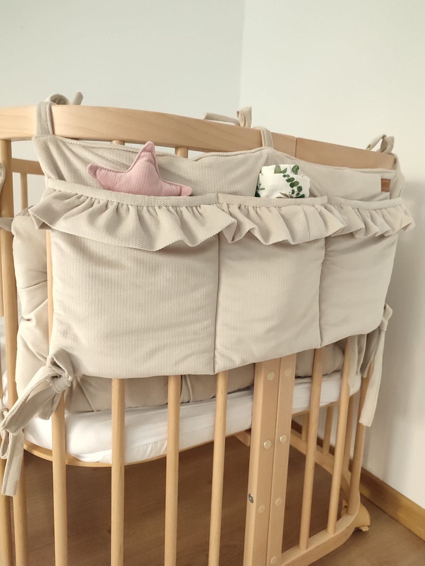 Organizer Samt-Beige
