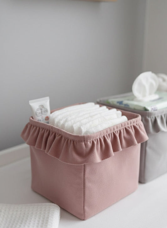 Utensilo Samt-Altrosa