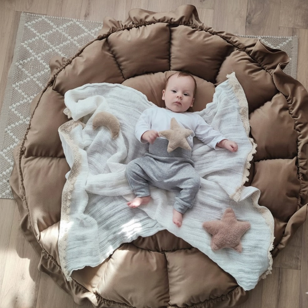 2in1 Matte Samt-Schokobraun