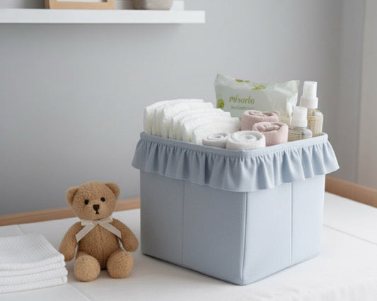 Utensilo Samt-Babyblau