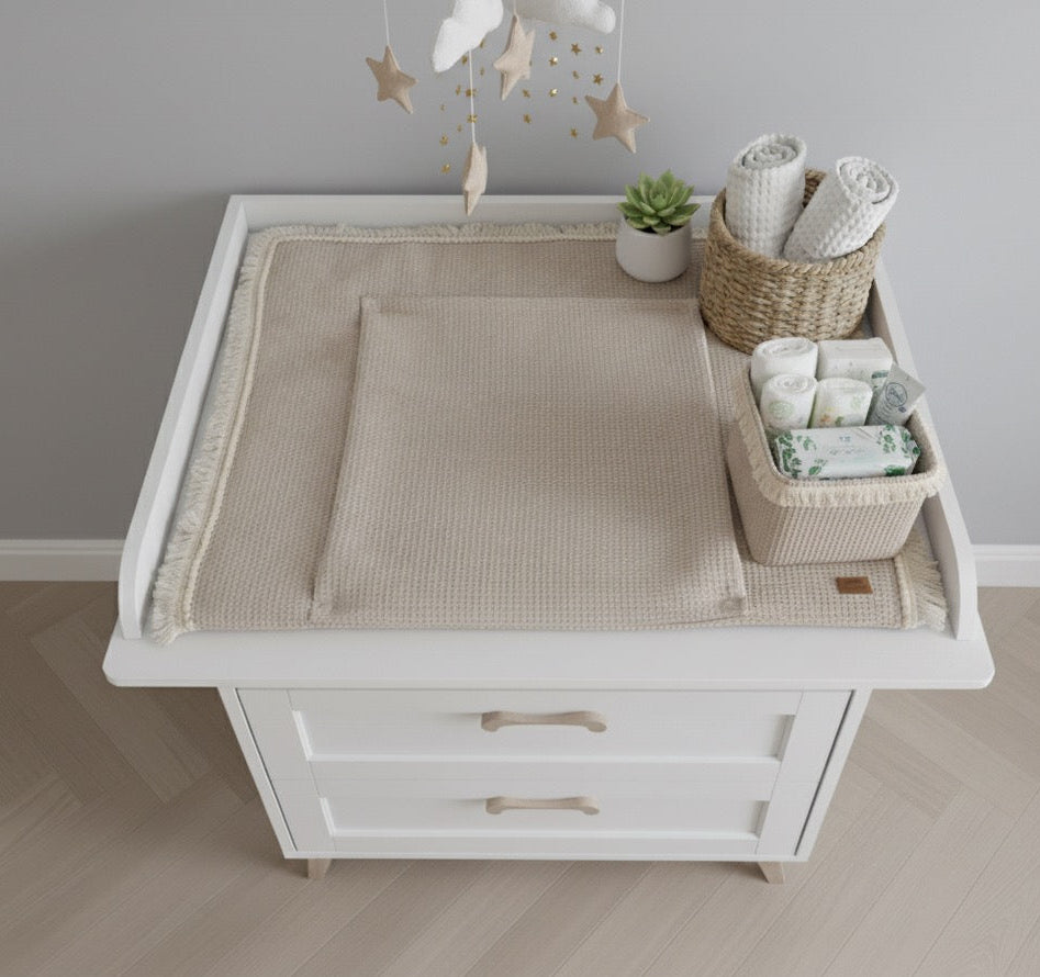 Wickelauflage Boho-Beige