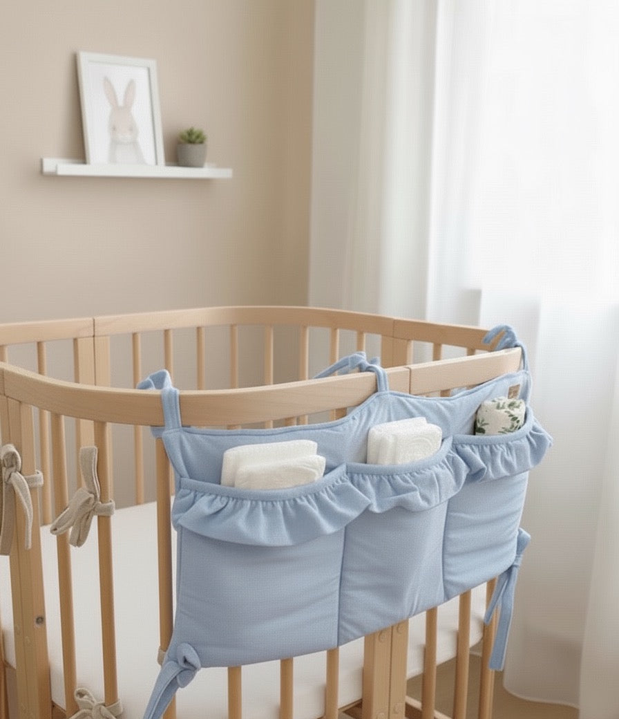 Organizer Samt-Babyblau