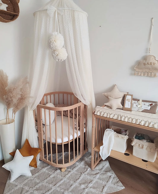 Baldachin Vintage-Ecru
