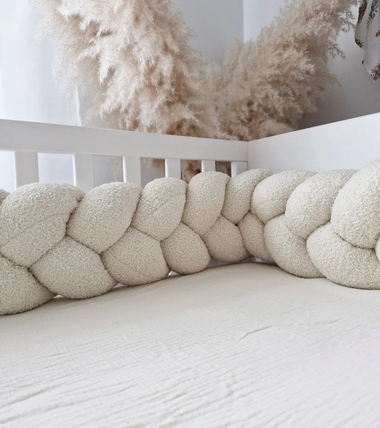 Teddy Bettschlange Ecru