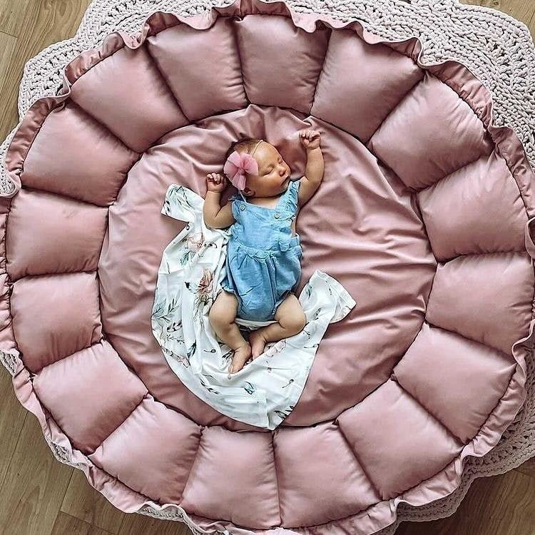 Babynest 2in1-Altrose inkl. ein Blattkissen - Lovely Detail