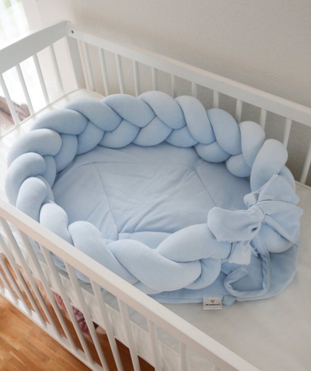 Samtnest-Babyblau - Lovely Detail