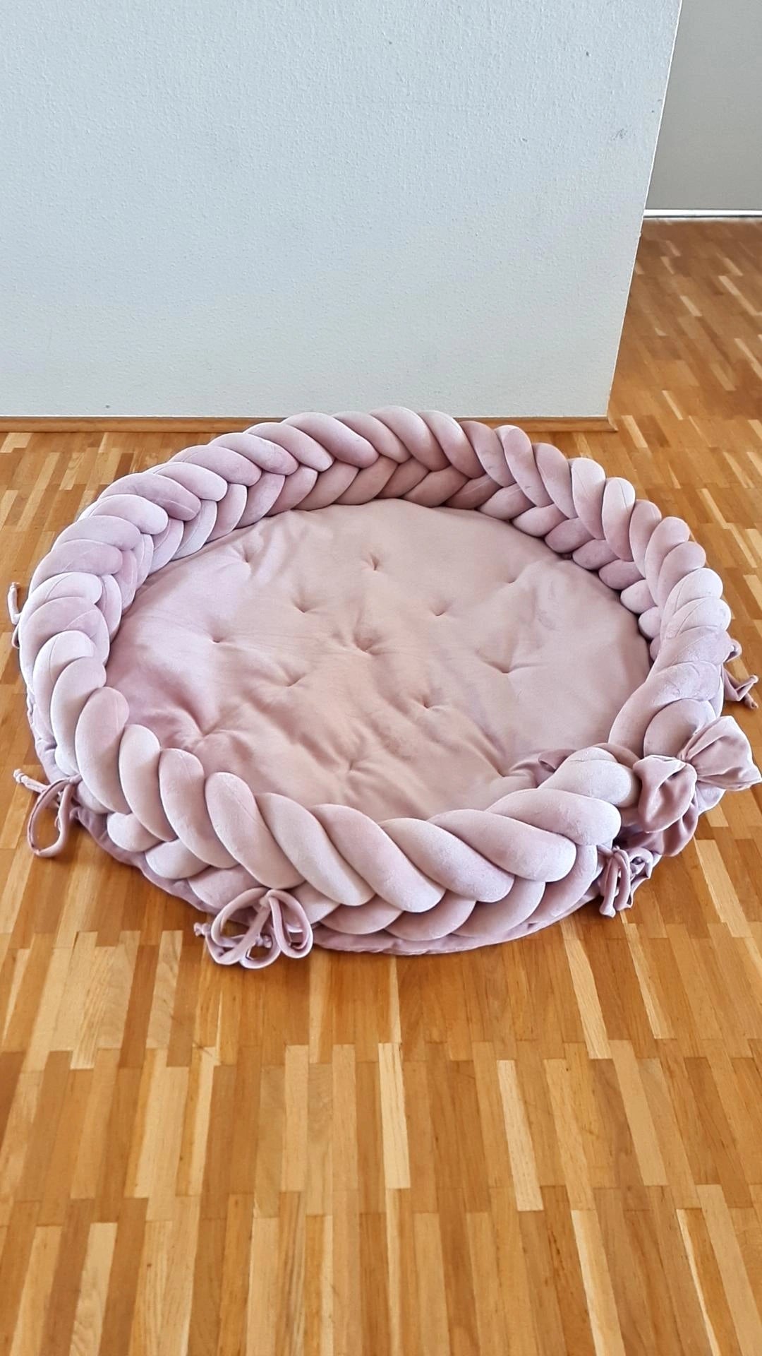 Samtnest-XXL-Altrosa - Lovely Detail
