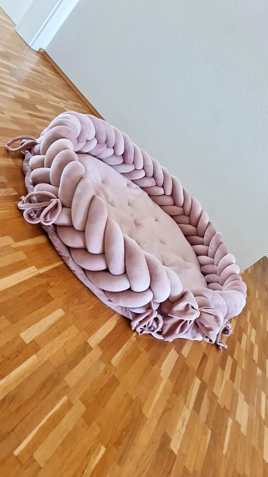 Samtnest-XXL-Altrosa - Lovely Detail