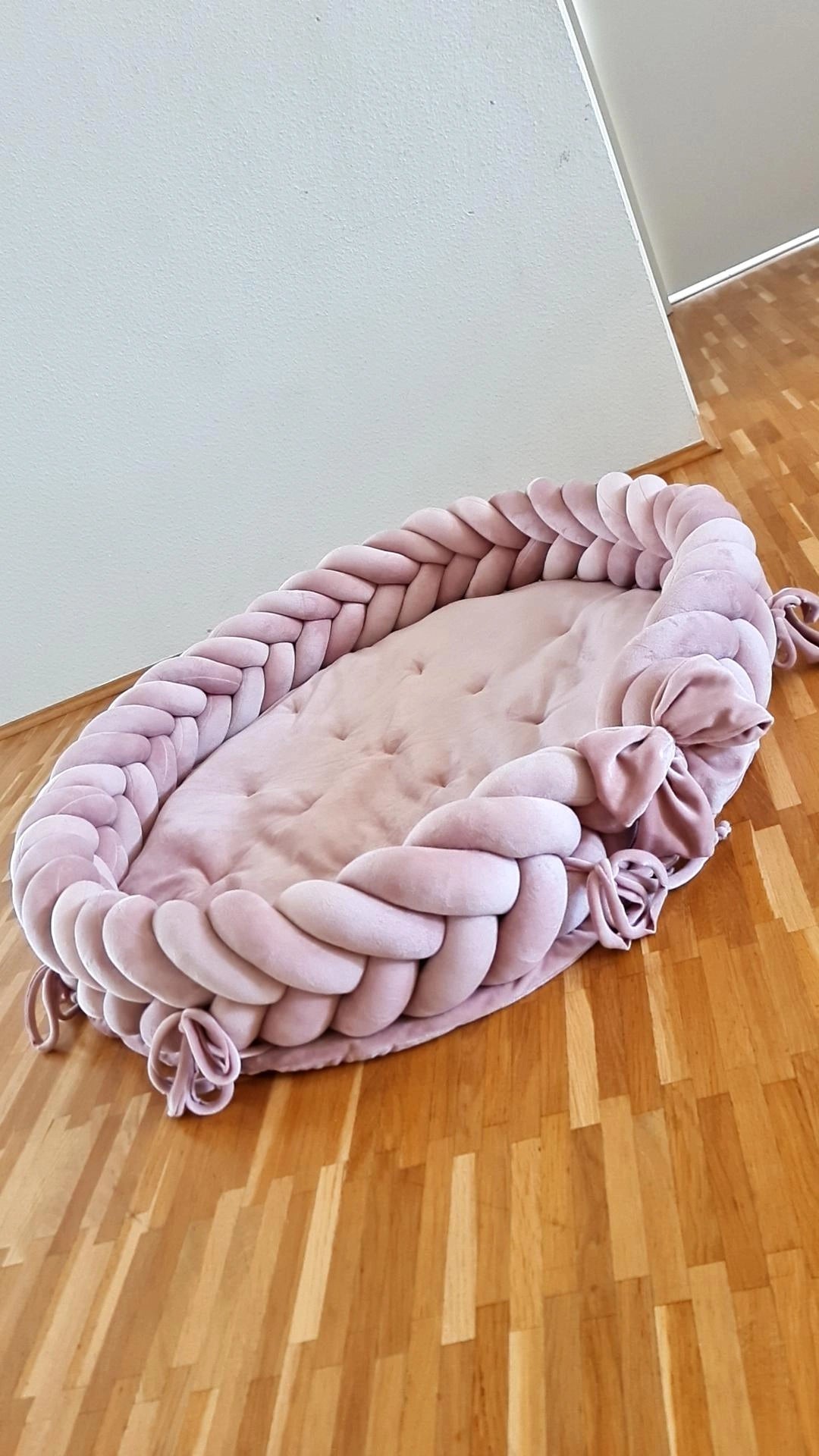 Samtnest-XXL-Altrosa - Lovely Detail