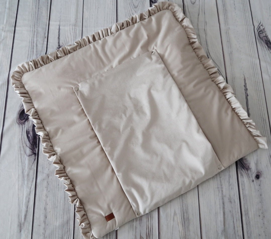 Wickelauflage-Samt-Beige - Lovely Detail
