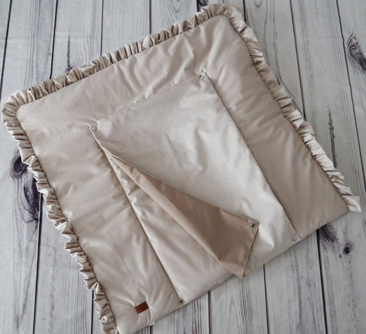 Wickelauflage-Samt-Beige - Lovely Detail
