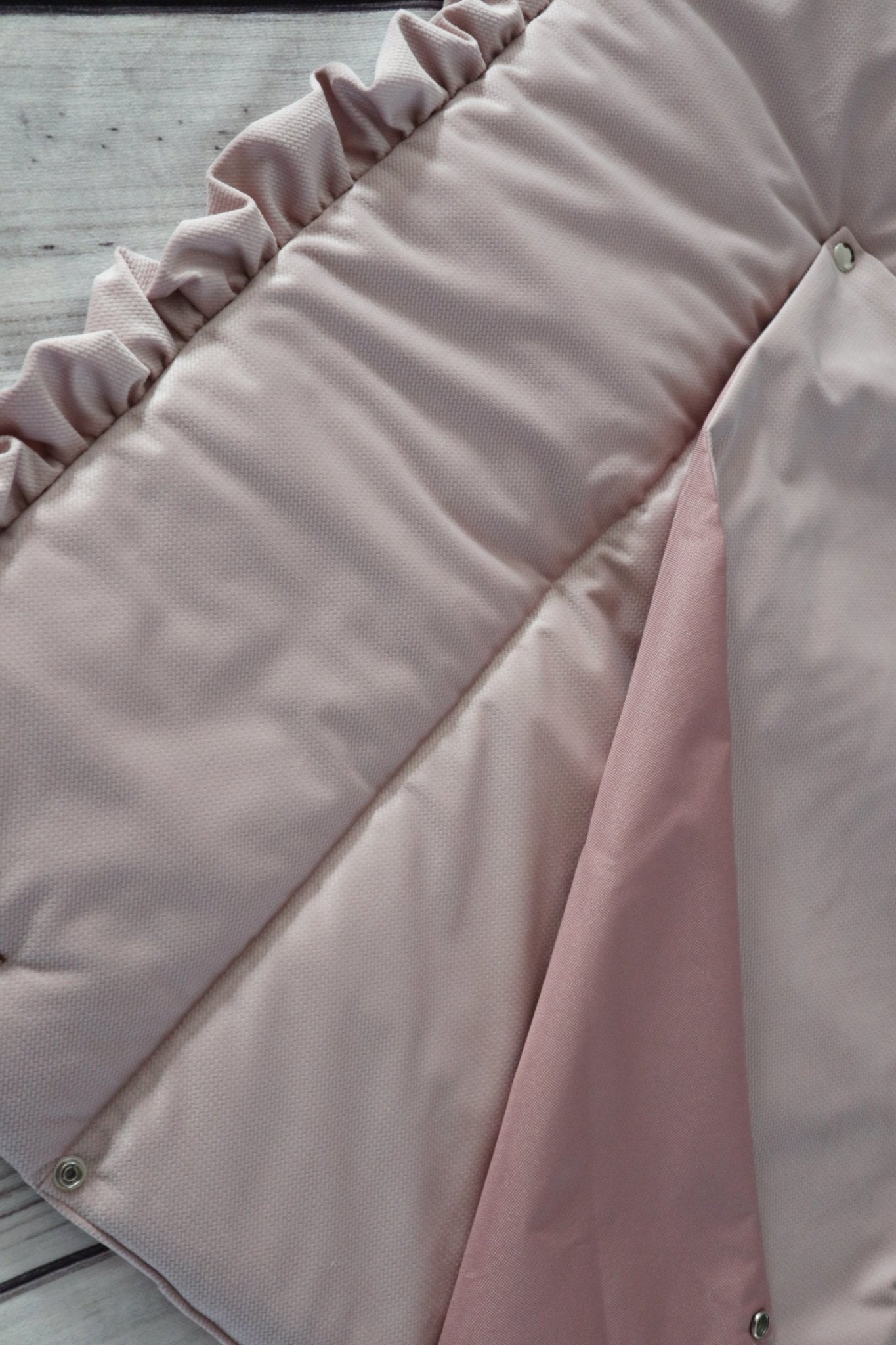 Wickelauflage Samt- Puderrosa - Lovely Detail